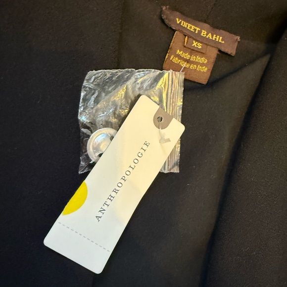 NWT Vineet Bahl x Anthropologie Blazer Dress Black XS - Picture 12 of 14